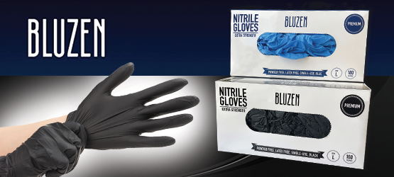 Bluzen Disposable Nitrile Gloves